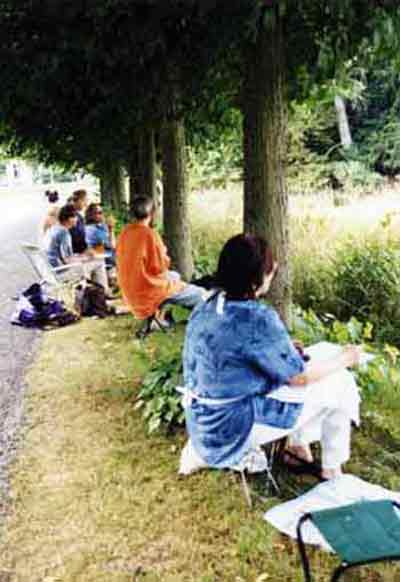 Malausflug nach Haseldorf